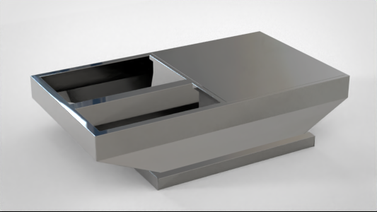 HVAC adapter curb for equipment retrofit, galvanized steel construction, industrial setting, side view, professional installation